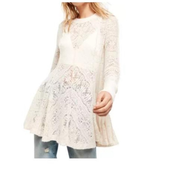 Free People Tops - NWT Free People Coffee in the Morning Tunic - Medium